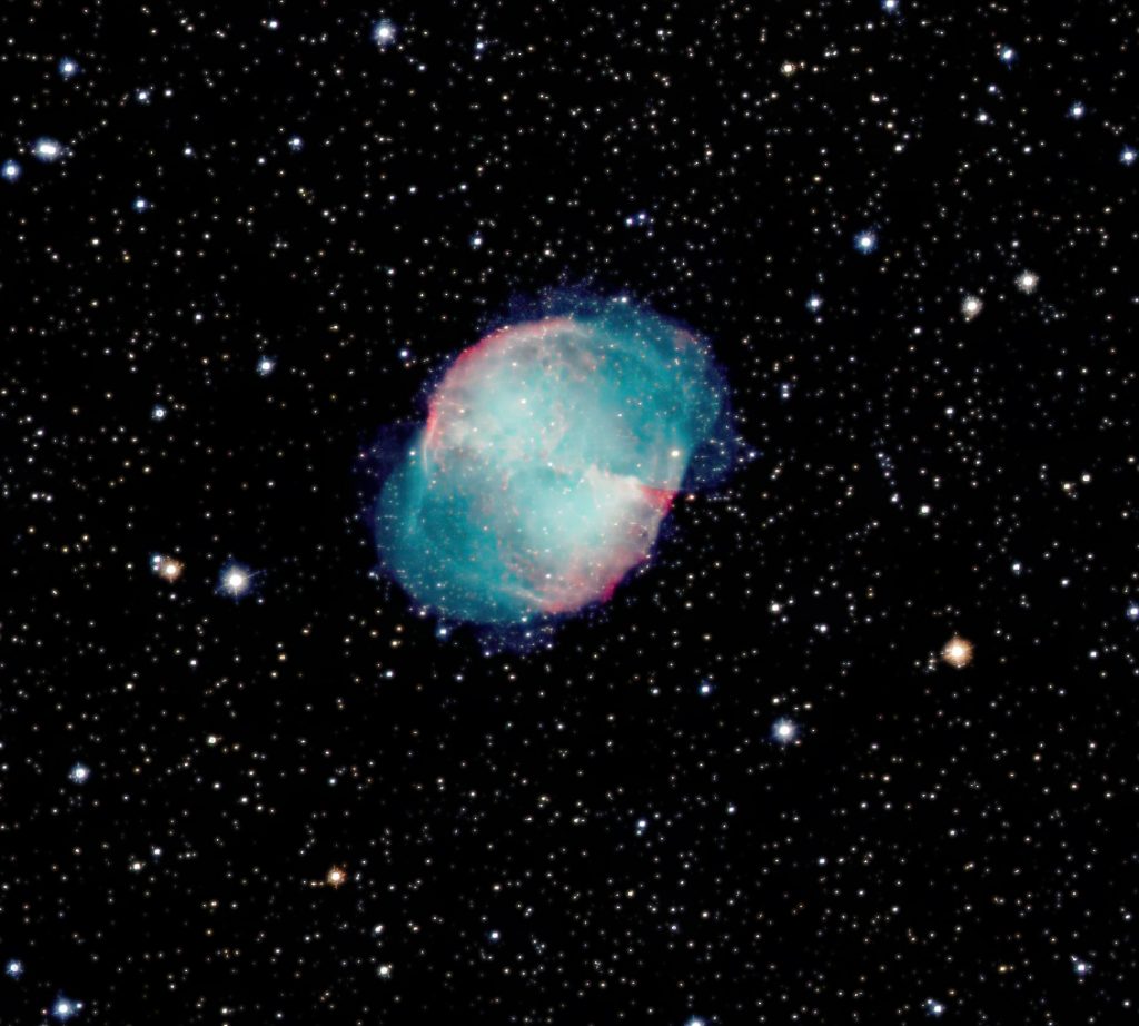 Richard Whitehead's Photo of the Dumbbell Nebula